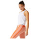 Asics Γυναικεία αμάνικη μπλούζα crop Jacquard